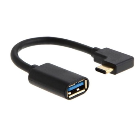 MicroConnect USB-C angled male to USB3.0 - adapter